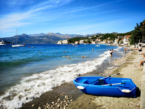 Lopud Island Beach Croatia