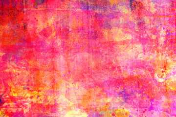 ペイントされたキャンバス