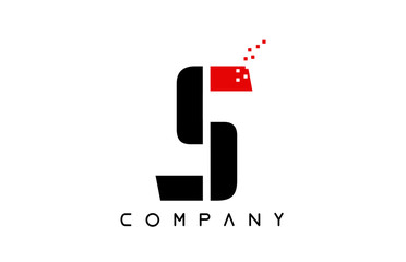 alphabet letter S logo company icon design