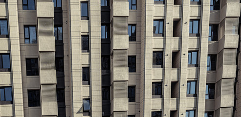 External look of a residential building