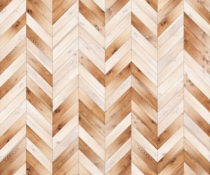 Chevron natural parquet seamless floor texture