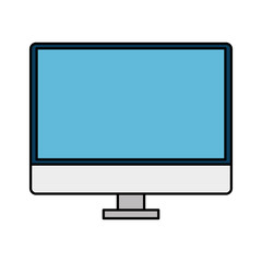 Fototapeta premium desktop computer electronic device icon