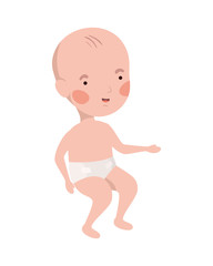 Isolated baby boy design vector illustration