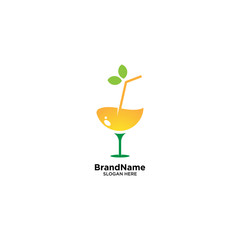 Orange Juice Logo Design Inspiration