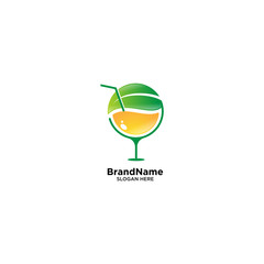 Orange Juice Logo Design Inspiration