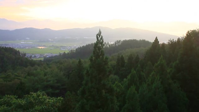 View of mountains,  Ueda&nbsp;City,  Nagano&nbsp;Prefecture