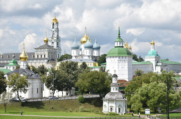 Fototapeta na wymiar Monastère à Sergueï Possad, Russie