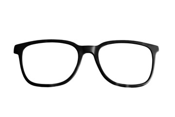 Fototapeta premium Eyeglasses isolated on white background