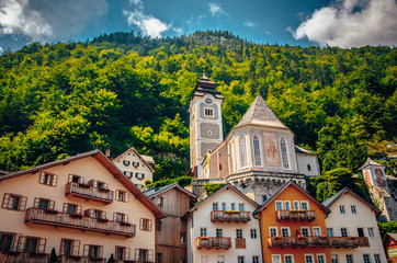 Hallstatt, Austria: Church in famous village