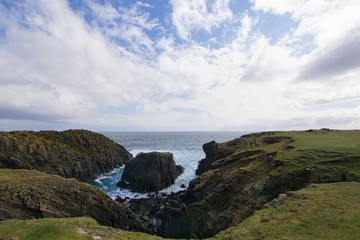 Klippen am Butt of Lewis bei Eoropaidh auf der Isle of Lewis