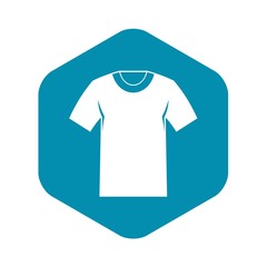 Tshirt icon. Simple illustration of tshirt vector icon for web