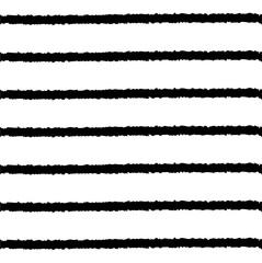 Obraz premium Stripes Seamless Pattern Design in Black and White