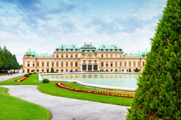 Deurstickers Vienna, Austria. Upper Belvedere Palace. © LALSSTOCK