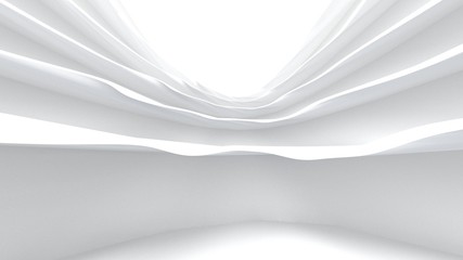 White Wave Wallpaper Background