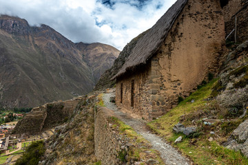 Old stoney house in Ollantaytambo