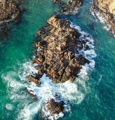 sea and rocks