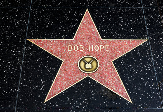 Bob Hope Star on the Hollywood Walk of Fame