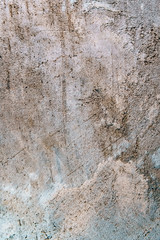 Abstract rough stylized banner with space for text. Texture background of decorative plaster. Grungy concrete wall with colorful lighting. Art texture of old gray surface with blurred edges.