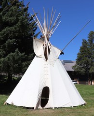 Teepee - Glaicer Park Lodge, MT © Amy Cochran