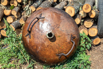 Serbian Traditional Brandy Kettle Top Part