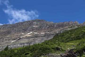 Mountain in Glacier National Park
