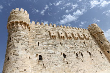 Citadel of Qaitbay in Alexandria, Egypt