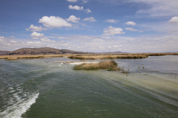Titicacasee bei Puno. Peru