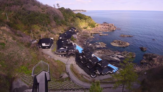 View from observatory, Suzu, Ishikawa Prefecture, Japan