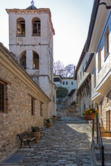 Timiou Prodromou Monastery near town of Serres, Greece