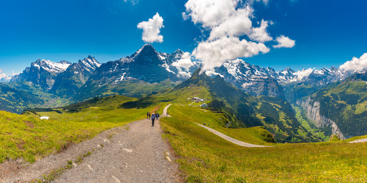 Mountain Mannlichen, Switzerland