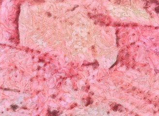 Abstract background in mixed colors. Oil and watercolor design elements. Design template for covers, posters and banners. Simple macro close-up paint brush strokes.