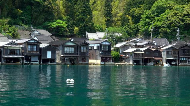 Waterfront houses, Ine, Kyoto Prefecture, Japan