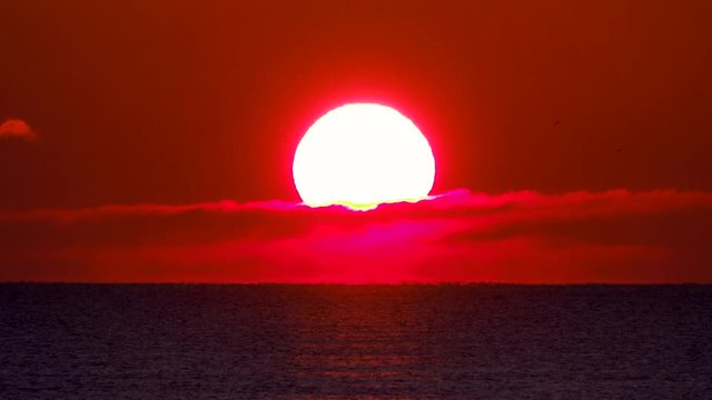 Sunrise over Nemuro Bay, Teshikaga, Hokkaido