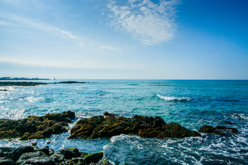 Beach and sea scenery