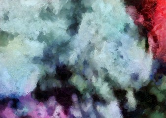 Grunge background. Abstract minimalism hand drawn pattern. Simple texture backdrop. Macro smooth brush strokes and splashes of paint. HD wallpaper design. Drawing template for creative ideas.