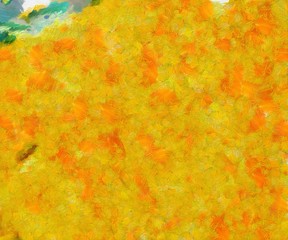 Grunge background. Abstract minimalism hand drawn pattern. Simple texture backdrop. Macro smooth brush strokes and splashes of paint. HD wallpaper design. Drawing template for creative ideas.