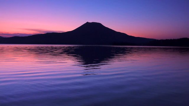 Lake Akan and Mount Oakan, Kushiro, Hokkaido, Japan