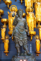 Fototapeta na wymiar Isshinji Temple in Osaka, Japan