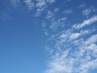 dark blue sky with clouds background