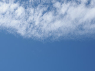 dark blue sky with clouds background