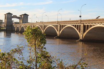 Barão de Mauá International Bridge that joins Brazil to Uruguay