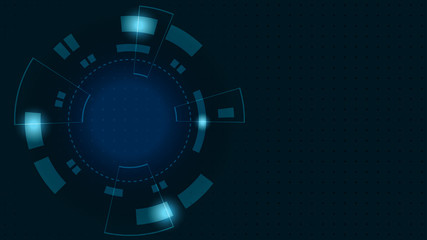 Abstract Digital background.Business growth transformation to digital and Successful financial technology.