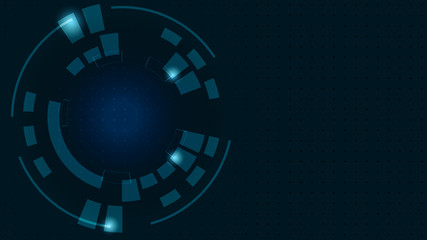 Abstract Digital background.Business growth transformation to digital and Successful financial technology.