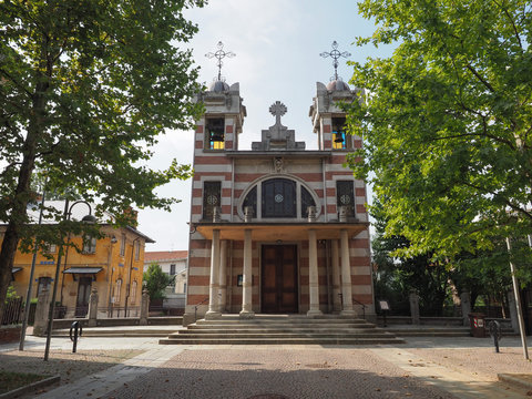 Saint Elizabeth church at Leumann village in Collegno