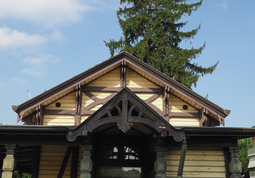 Leumann tram station in Collegno