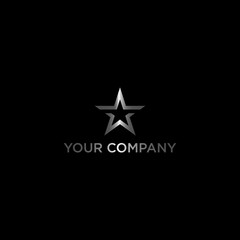 3D STAR LOGO VECTOR ILLUSTRATION. TOP LEADER BUSINESS ICON. RISING STAR ICON . MODERN STYLE