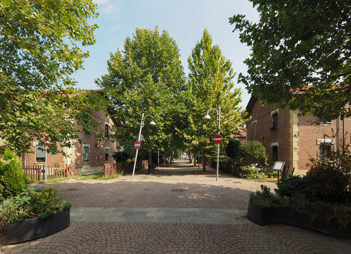 Leumann village in Collegno