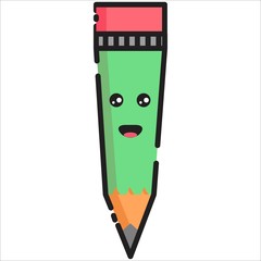 Pencil Character MBE Style Design