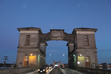 arch at night