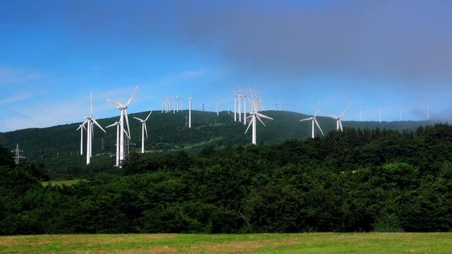 Wind farm, Higashidori, Aomori Prefecture, Japan